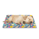 Colorful Ice Cream Pattern Print Pet Cooling Mat Cover