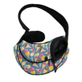 Colorful Ice Cream Pattern Print Pet Sling Carrier