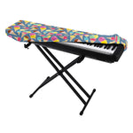Colorful Ice Cream Pattern Print Piano Keyboard Cover