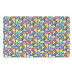 Colorful Ice Cream Pattern Print Polyester Doormat