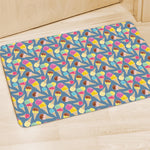 Colorful Ice Cream Pattern Print Polyester Doormat