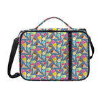 Colorful Ice Cream Pattern Print Shoulder Strap Bible Bag