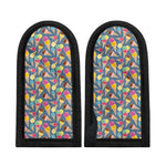 Colorful Ice Cream Pattern Print Skillet Handle Cover