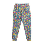 Colorful Ice Cream Pattern Print Sweatpants