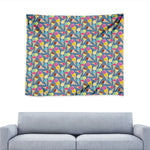 Colorful Ice Cream Pattern Print Tapestry