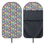 Colorful Ice Cream Pattern Print Waterproof Car Seat Cover