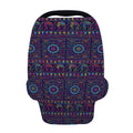 Colorful Indian Elephant Pattern Print Baby Seat Cover