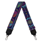 Colorful Indian Elephant Pattern Print Bag Strap