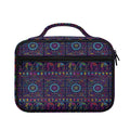 Colorful Indian Elephant Pattern Print Briefcase Bible Bag