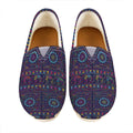 Colorful Indian Elephant Pattern Print Casual Shoes