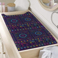 Colorful Indian Elephant Pattern Print Changing Pad Cover
