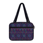 Colorful Indian Elephant Pattern Print Double Strap Bible Bag