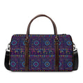 Colorful Indian Elephant Pattern Print Duffel Bag