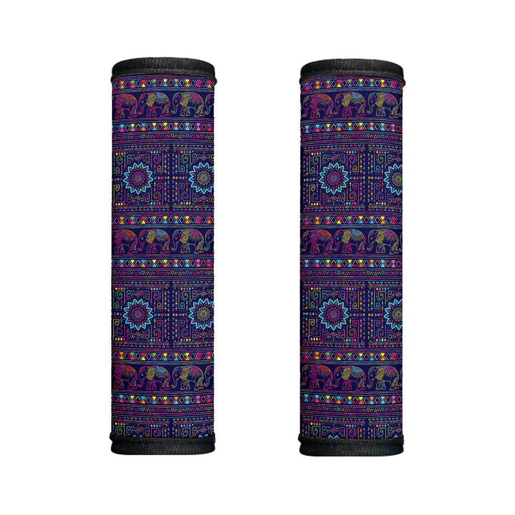 Colorful Indian Elephant Pattern Print Handle Covers