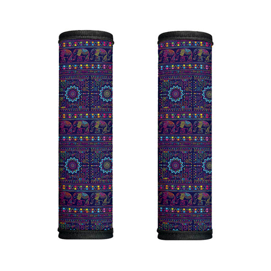 Colorful Indian Elephant Pattern Print Handle Covers
