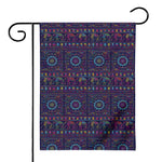 Colorful Indian Elephant Pattern Print House Flag