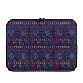 Colorful Indian Elephant Pattern Print Laptop Sleeve