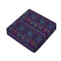 Colorful Indian Elephant Pattern Print Outdoor Seat Cushion Cover