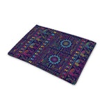 Colorful Indian Elephant Pattern Print Pet Cooling Mat Cover