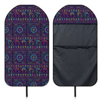 Colorful Indian Elephant Pattern Print Waterproof Car Seat Cover