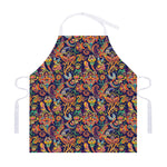 Colorful Indian Paisley Pattern Print Adjustable Apron
