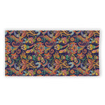 Colorful Indian Paisley Pattern Print Beach Towel