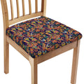 Colorful Indian Paisley Pattern Print Chair Cushion Cover