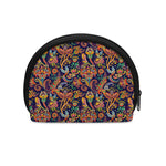 Colorful Indian Paisley Pattern Print Coin Purse
