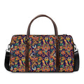 Colorful Indian Paisley Pattern Print Duffel Bag