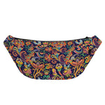 Colorful Indian Paisley Pattern Print Fanny Pack