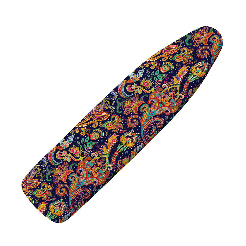 Colorful Indian Paisley Pattern Print Ironing Board Cover