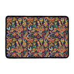 Colorful Indian Paisley Pattern Print Kitchen Mat
