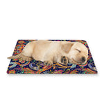 Colorful Indian Paisley Pattern Print Pet Cooling Mat Cover