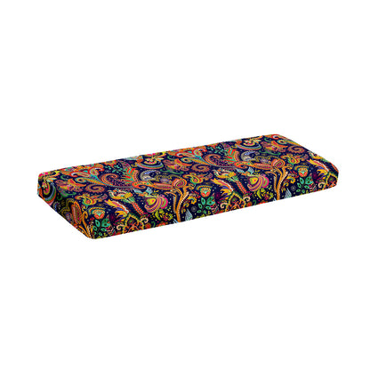 Colorful Indian Paisley Pattern Print Piano Keyboard Cover