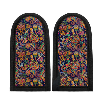 Colorful Indian Paisley Pattern Print Skillet Handle Cover