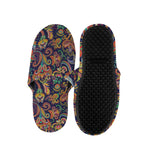 Colorful Indian Paisley Pattern Print Slippers