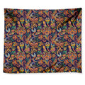 Colorful Indian Paisley Pattern Print Tapestry