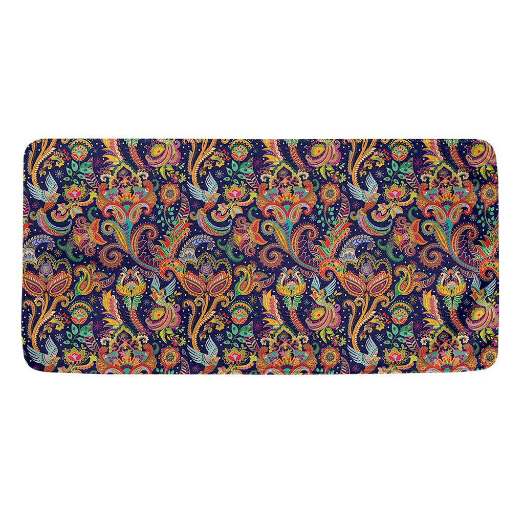 Colorful Indian Paisley Pattern Print Towel