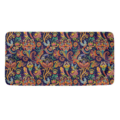 Colorful Indian Paisley Pattern Print Towel