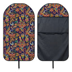 Colorful Indian Paisley Pattern Print Waterproof Car Seat Cover