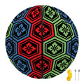 Colorful Japanese Flower Pattern Print Basketball