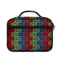 Colorful Japanese Flower Pattern Print Briefcase Bible Bag