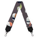 Colorful Japanese Sushi Pattern Print Bag Strap