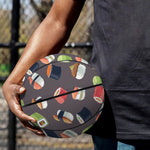 Colorful Japanese Sushi Pattern Print Basketball