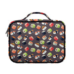 Colorful Japanese Sushi Pattern Print Briefcase Bible Bag