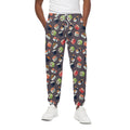 Colorful Japanese Sushi Pattern Print Cotton Sweatpants