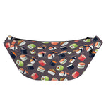 Colorful Japanese Sushi Pattern Print Fanny Pack