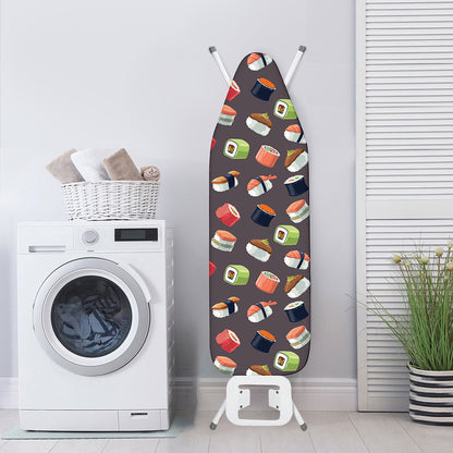 Colorful Japanese Sushi Pattern Print Ironing Board Cover