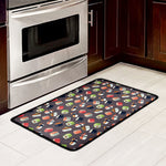 Colorful Japanese Sushi Pattern Print Kitchen Mat