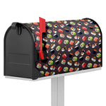Colorful Japanese Sushi Pattern Print Mailbox Cover